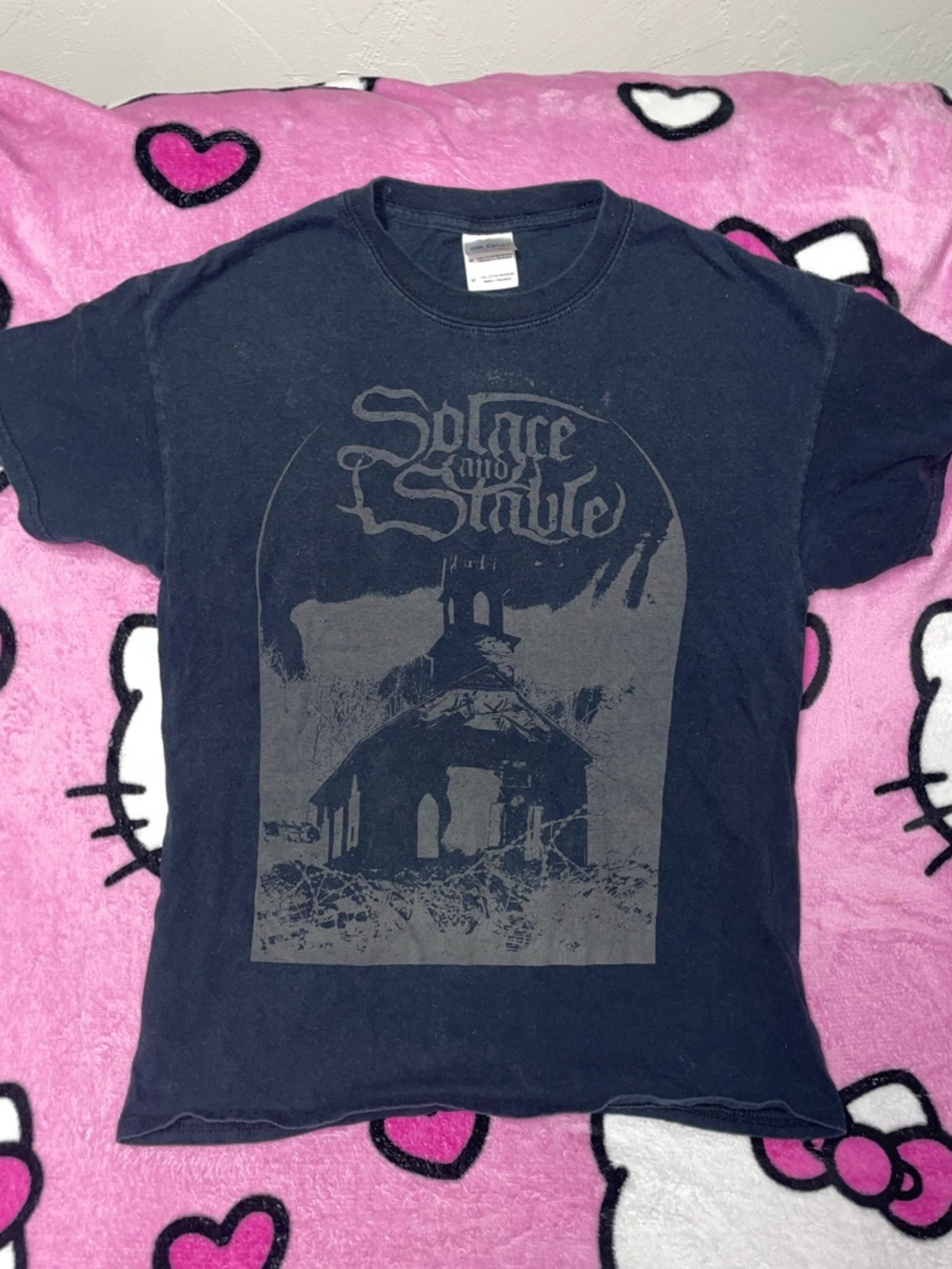 Solace and Stable band tee